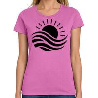 Ladies Heavy Cotton 100% Cotton T Shirt Thumbnail