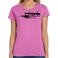 Ladies Heavy Cotton 100% Cotton T Shirt Thumbnail