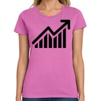 Ladies Heavy Cotton 100% Cotton T Shirt Thumbnail