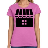 Ladies Heavy Cotton 100% Cotton T Shirt Thumbnail