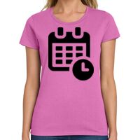 Ladies Heavy Cotton 100% Cotton T Shirt Thumbnail