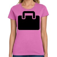 Ladies Heavy Cotton 100% Cotton T Shirt Thumbnail