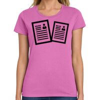 Ladies Heavy Cotton 100% Cotton T Shirt Thumbnail