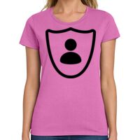 Ladies Heavy Cotton 100% Cotton T Shirt Thumbnail