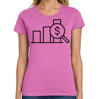 Ladies Heavy Cotton 100% Cotton T Shirt Thumbnail