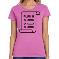 Ladies Heavy Cotton 100% Cotton T Shirt Thumbnail