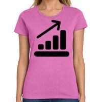 Ladies Heavy Cotton 100% Cotton T Shirt Thumbnail