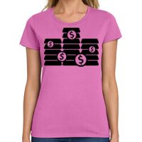 Ladies Heavy Cotton 100% Cotton T Shirt Thumbnail