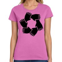 Ladies Heavy Cotton 100% Cotton T Shirt Thumbnail