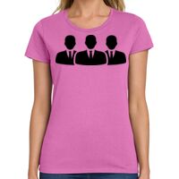 Ladies Heavy Cotton 100% Cotton T Shirt Thumbnail