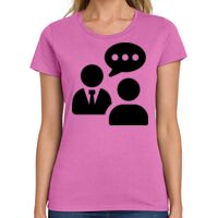 Ladies Heavy Cotton 100% Cotton T Shirt Thumbnail