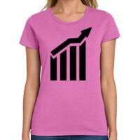 Ladies Heavy Cotton 100% Cotton T Shirt Thumbnail
