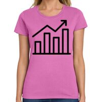 Ladies Heavy Cotton 100% Cotton T Shirt Thumbnail