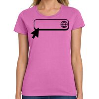 Ladies Heavy Cotton 100% Cotton T Shirt Thumbnail