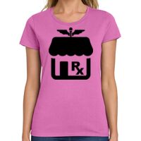Ladies Heavy Cotton 100% Cotton T Shirt Thumbnail