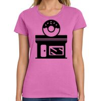 Ladies Heavy Cotton 100% Cotton T Shirt Thumbnail