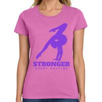 Ladies Heavy Cotton 100% Cotton T Shirt Thumbnail