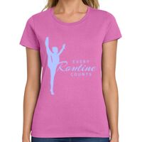 Ladies Heavy Cotton 100% Cotton T Shirt Thumbnail