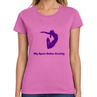Ladies Heavy Cotton 100% Cotton T Shirt Thumbnail