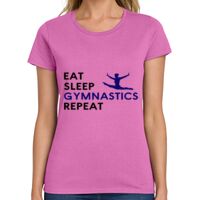 Ladies Heavy Cotton 100% Cotton T Shirt Thumbnail