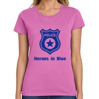 Ladies Heavy Cotton 100% Cotton T Shirt Thumbnail