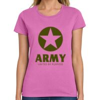 Ladies Heavy Cotton 100% Cotton T Shirt Thumbnail