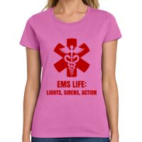 Ladies Heavy Cotton 100% Cotton T Shirt Thumbnail