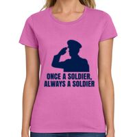 Ladies Heavy Cotton 100% Cotton T Shirt Thumbnail