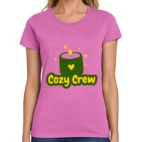 Ladies Heavy Cotton 100% Cotton T Shirt Thumbnail