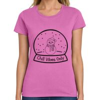 Ladies Heavy Cotton 100% Cotton T Shirt Thumbnail