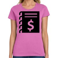 Ladies Heavy Cotton 100% Cotton T Shirt Thumbnail