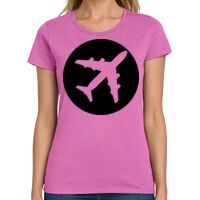 Ladies Heavy Cotton 100% Cotton T Shirt Thumbnail