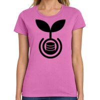 Ladies Heavy Cotton 100% Cotton T Shirt Thumbnail