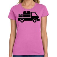 Ladies Heavy Cotton 100% Cotton T Shirt Thumbnail