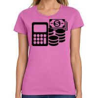 Ladies Heavy Cotton 100% Cotton T Shirt Thumbnail