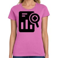 Ladies Heavy Cotton 100% Cotton T Shirt Thumbnail