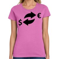 Ladies Heavy Cotton 100% Cotton T Shirt Thumbnail