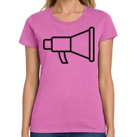 Ladies Heavy Cotton 100% Cotton T Shirt Thumbnail