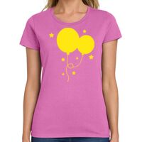 Ladies Heavy Cotton 100% Cotton T Shirt Thumbnail