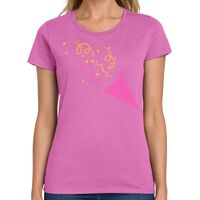 Ladies Heavy Cotton 100% Cotton T Shirt Thumbnail
