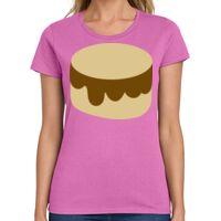 Ladies Heavy Cotton 100% Cotton T Shirt Thumbnail