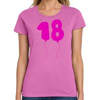 Ladies Heavy Cotton 100% Cotton T Shirt Thumbnail