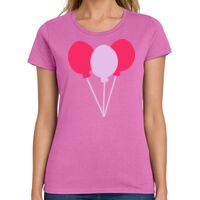 Ladies Heavy Cotton 100% Cotton T Shirt Thumbnail