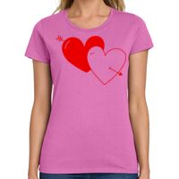 Ladies Heavy Cotton 100% Cotton T Shirt Thumbnail