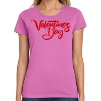 Ladies Heavy Cotton 100% Cotton T Shirt Thumbnail