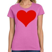 Ladies Heavy Cotton 100% Cotton T Shirt Thumbnail