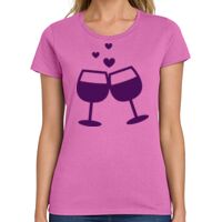 Ladies Heavy Cotton 100% Cotton T Shirt Thumbnail