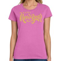 Ladies Heavy Cotton 100% Cotton T Shirt Thumbnail
