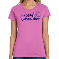 Ladies Heavy Cotton 100% Cotton T Shirt Thumbnail