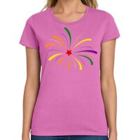 Ladies Heavy Cotton 100% Cotton T Shirt Thumbnail